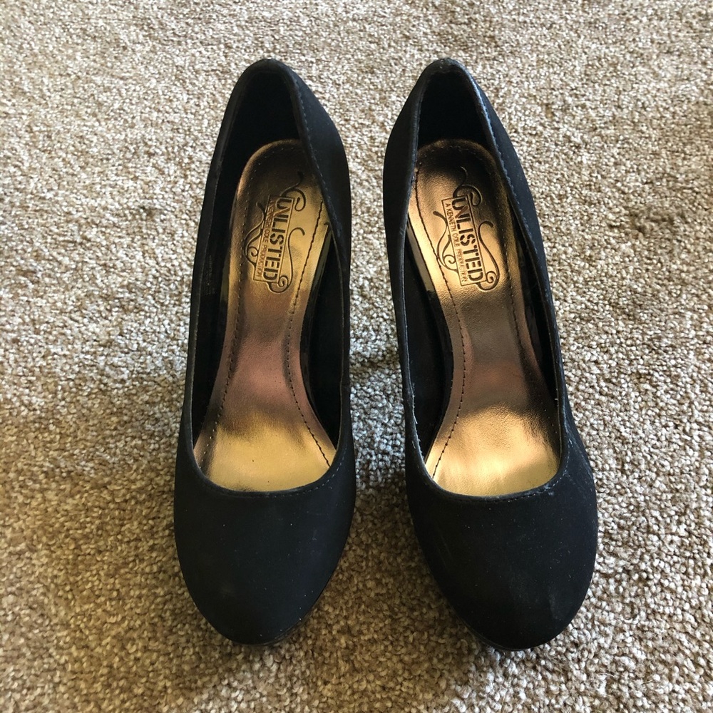 Black heels